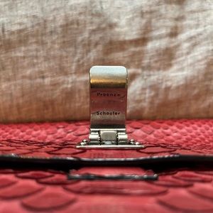 Proenza schouler large lunch clutch